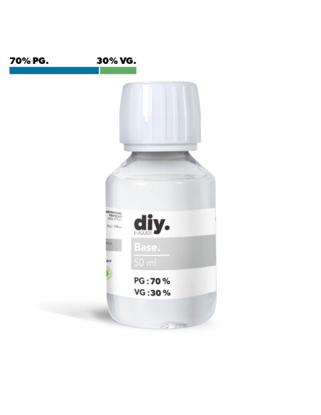 Base 50ML pour DIY - 70% PG 30% VG - AuNomDeLaVape