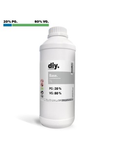 Base 1 Litre pour DIY - 20% PG / 80% VG - AuNomDeLaVape 2