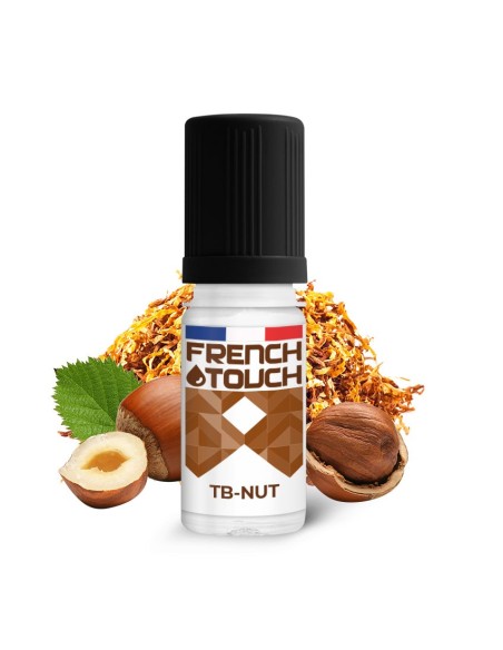 TB-Nut - French Touch e-liquide goût tabac et noisette 70PG/30VG