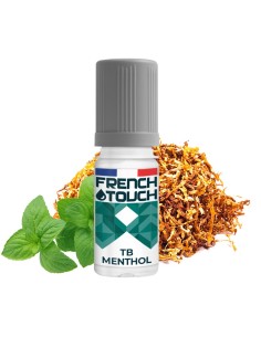 French Touch TB-Menthol e liquide goût tabac et menthe verte 70PG/30VG 2