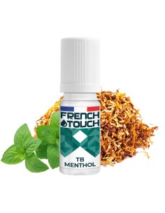 French Touch TB-Menthol e liquide goût tabac et menthe verte 70PG/30VG