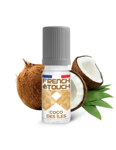 Coco des Îles - French Touch e-liquide fruité goût noix de coco 70PG/30VG 2