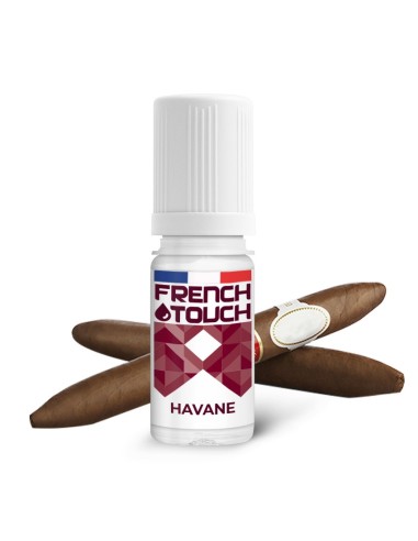Havane - French Touch e-liquide goût cigare 70PG/30VG