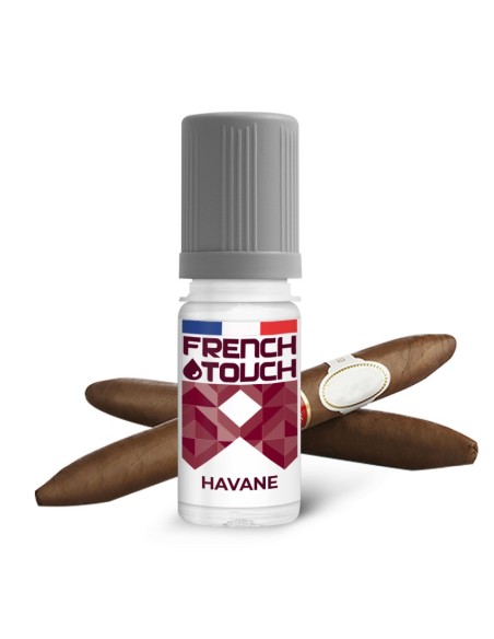 Havane - French Touch e-liquide goût cigare 70PG/30VG