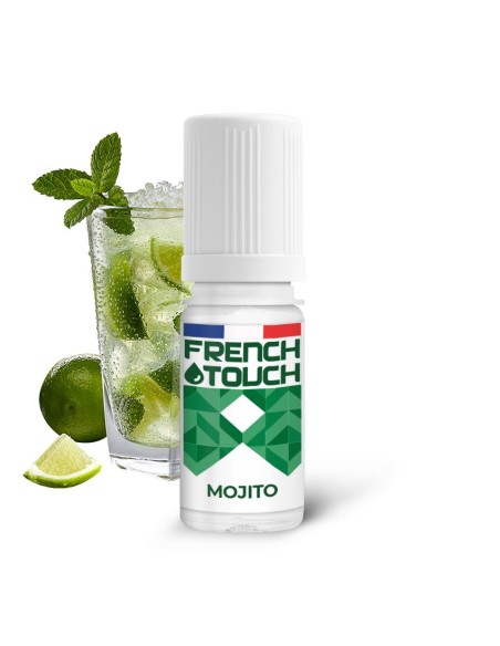 Mojito - French Touch e-liquide goût rhum, citron vert et menthe verte 70PG/30VG