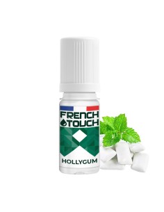 Hollygum - French Touch  e-liquide goût chewing gum menthe chlorophylle 70PG/30VG