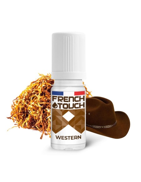 Western - French Touch e-liquide goût tabac blond 70PG/30VG