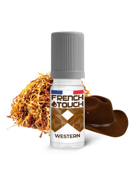 Western - French Touch e-liquide goût tabac blond 70PG/30VG