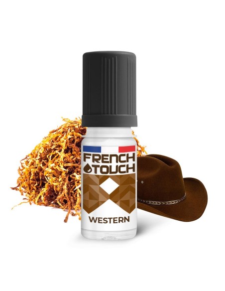 Western - French Touch e-liquide goût tabac blond 70PG/30VG