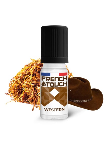Western - French Touch e-liquide goût tabac blond 70PG/30VG