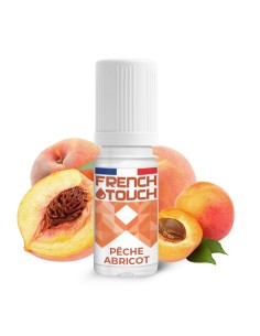 Pêche Abricot - French Touch e-liquide goût pêche et abricot 70PG/30VG