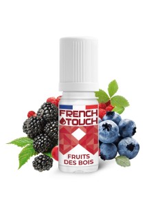 Fruits des bois - French Touch e-liquide fruité goût mûre framboise myrtille 70PG/30VG