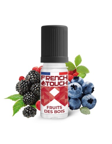 Fruits des bois - French Touch e-liquide fruité goût mûre framboise myrtille 70PG/30VG