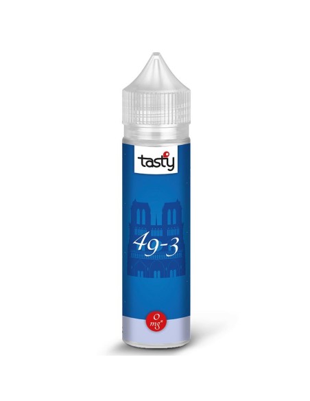 49.3 - Tasty 50 ml e-liquide goût tabac, vanille, crème et noix de pécan 50PG/50VG