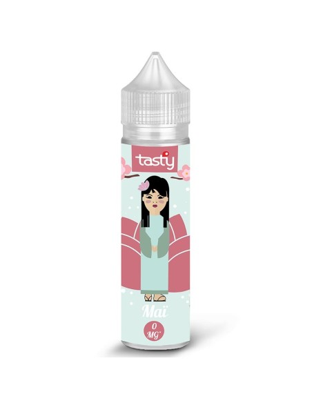 Maï - Tasty e-liquide fruité goût thé vert et litchi 50PG/50VG