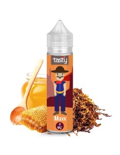Maxx -Tasty 50ml e-liquide classic goût tabac, miel et caramel 40PG/60VG
