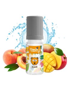 Cazi - Tasty e-liquide fruité goût pêche et mangue 40PG/60VG 2