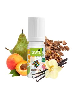 Kubiks - Tasty e-liquide classic goût tabac, écorce d'arbre fruitier et vanille 40PG/60VG