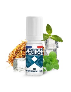 French Touch TB-MentholICE  le liquide goût tabac et menthe intense en 70PG/30VG