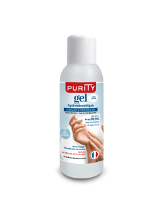 Mini-flacon de 100ml de Gel Hydroalcoolique Français – Purity