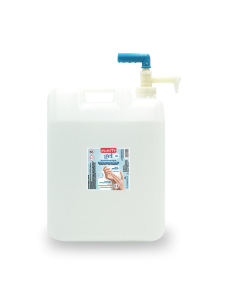 Bidon de 20 litres de Gel Hydroalcoolique Français – Purity