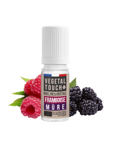 Eliquide Base 100% Végétal - Framboise / Mûre - VEGETAL TOUCH