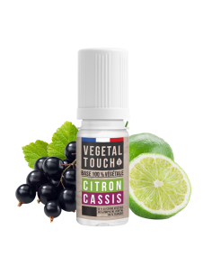 Eliquide Base 100% Végétal - Citron / Cassis - VEGETAL TOUCH