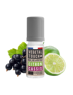 Eliquide Base 100% Végétal - Citron / Cassis - VEGETAL TOUCH 2