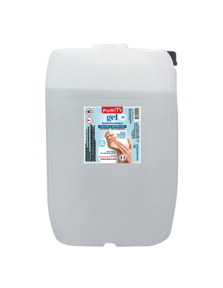 Bidon de 20 litres de Gel Hydroalcoolique Français – Purity