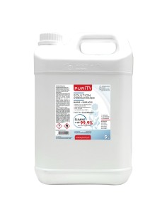 Bidon de 5 litres Gel Hydroalcoolique Français -  Parfum Fleur de Lin – Purity