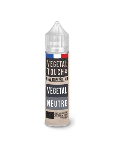 Eliquide Base 100% Végétal - Neutre 💧 - VEGETAL TOUCH - 50ml
