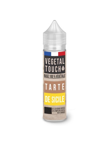 Eliquide Base 100% Végétal - Tarte de Sicile 🍋 - VEGETAL TOUCH - 50ml