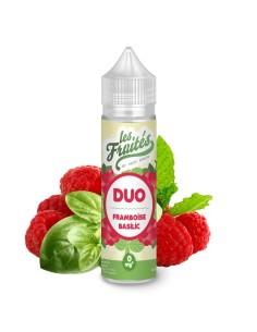 Duo Framboise / Basilic - Les fruités by Tasty  Touche-liquide fruité goût framboise et basilic 50PG/50VG