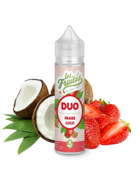 Duo Framboise / Basilic - Les fruités by Tasty Touch e-liquide fruité goût framboise et basilic 50PG/50VG