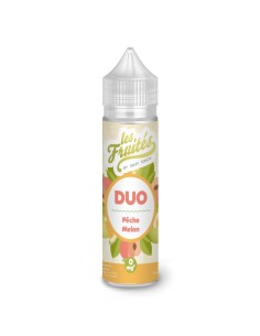 Duo Pêche / Melon - Les fruités by tasty Touch e-liquide fruité goût melon, pastèque et fraise 50PG/50VG 2