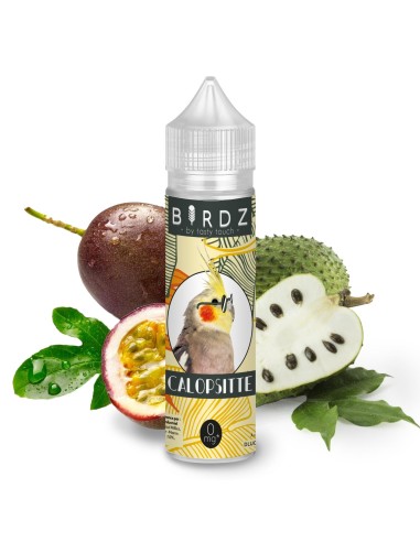 Calopsitte - Birdz -  E-liquide arome Corossol et fruit de la passion 50PG/50VG