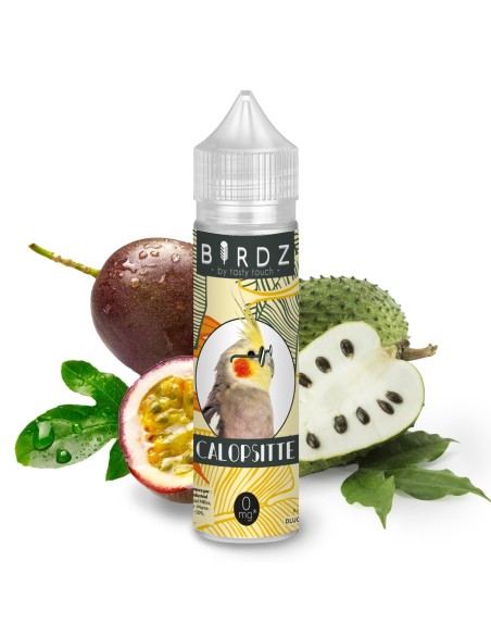Calopsitte - Birdz -  E-liquide arome Corossol et fruit de la passion 50PG/50VG