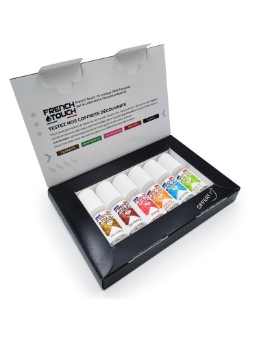 Box Découverte d'e-liquide - Sélection des meilleurs arômes French Touch - AuNomDeLaVape