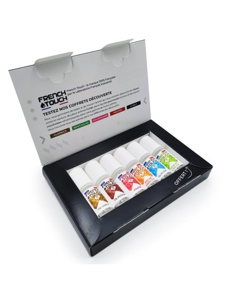 Box Découverte d'e-liquide - Sélection des meilleurs arômes French Touch - AuNomDeLaVape