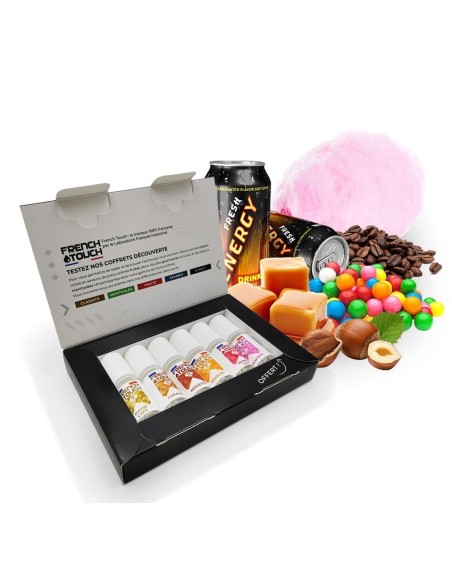 Box Découverte d'e-liquide - Goût GOURMAND - AuNomDeLaVape