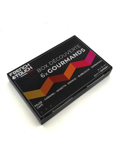 Box Découverte d'e-liquide - Goût GOURMAND - AuNomDeLaVape