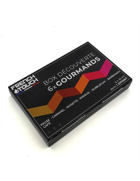 Box Découverte d'e-liquide - Goût GOURMAND - AuNomDeLaVape