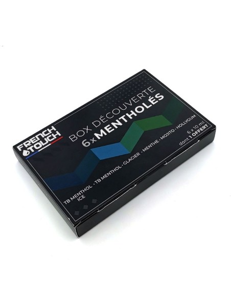Box Découverte d'e-liquide - Goût MENTHOLÉ - AuNomDeLaVape