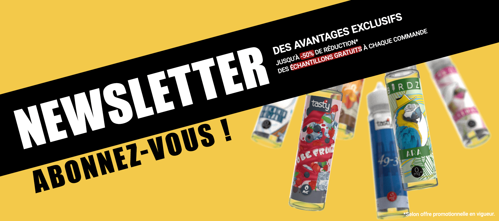 Newsletter AuNomDeLaVape